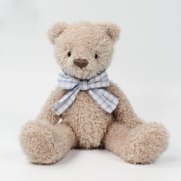 Urso de pelúcia de 30cm, brinquedo de pelúcia macio para bebês, primeiro presente