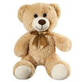 Urso de pelúcia fofo e colorido com gravata borboleta.