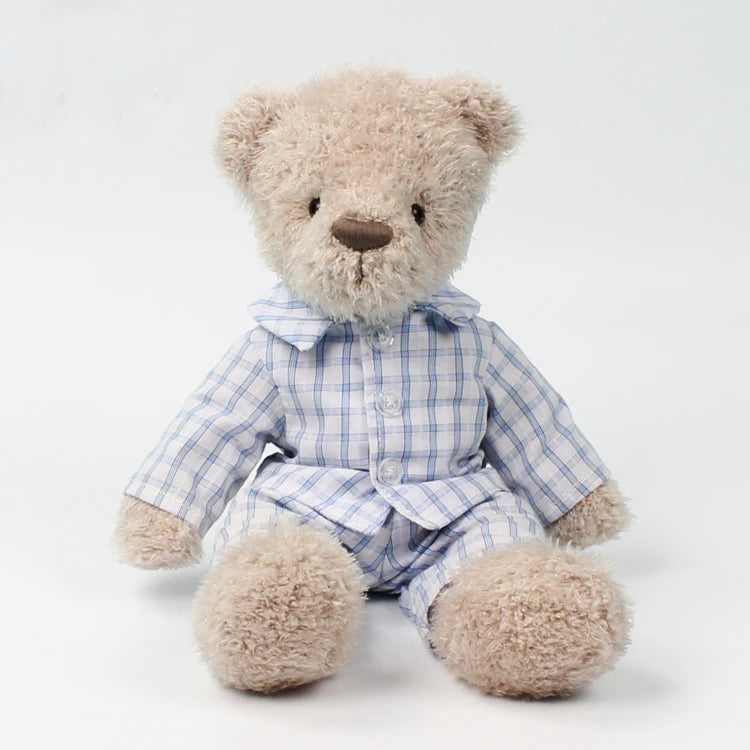 Urso de pelúcia de 30cm, brinquedo de pelúcia macio para bebês, primeiro presente