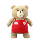 Urso de pelúcia TED de 46 cm, boneco de pelúcia TED 2.