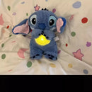 Boneco de pelúcia de anime Stitch com iluminação, música, para acalmar o bebê e dormir