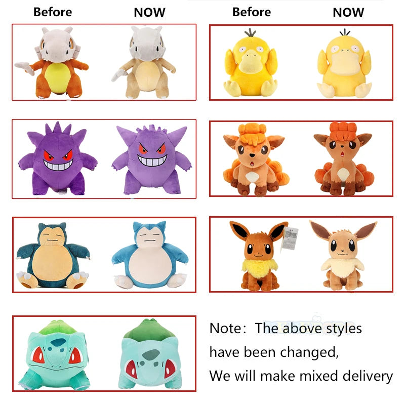 Pokémon Colecionáveis 24cm