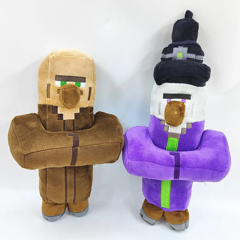 Minecraft New Villager e Witch 30cm