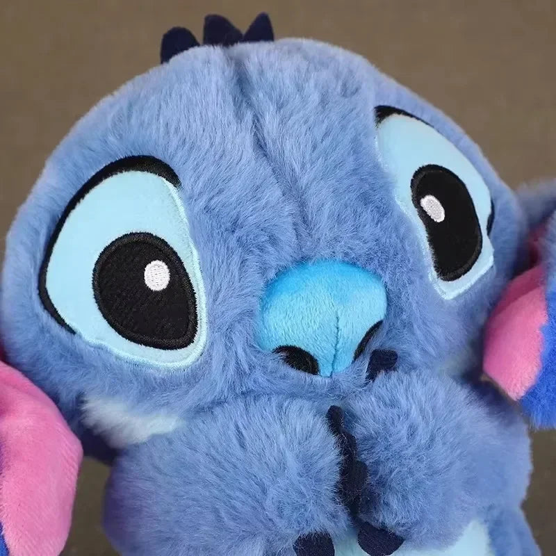 Boneco de pelúcia de anime Stitch com iluminação, música, para acalmar o bebê e dormir